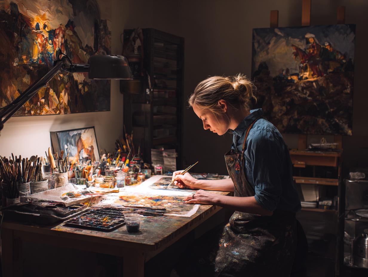 Rzeźba artystyczna - Formy Natury autorstwa Marka Nowaka, metal i kamień