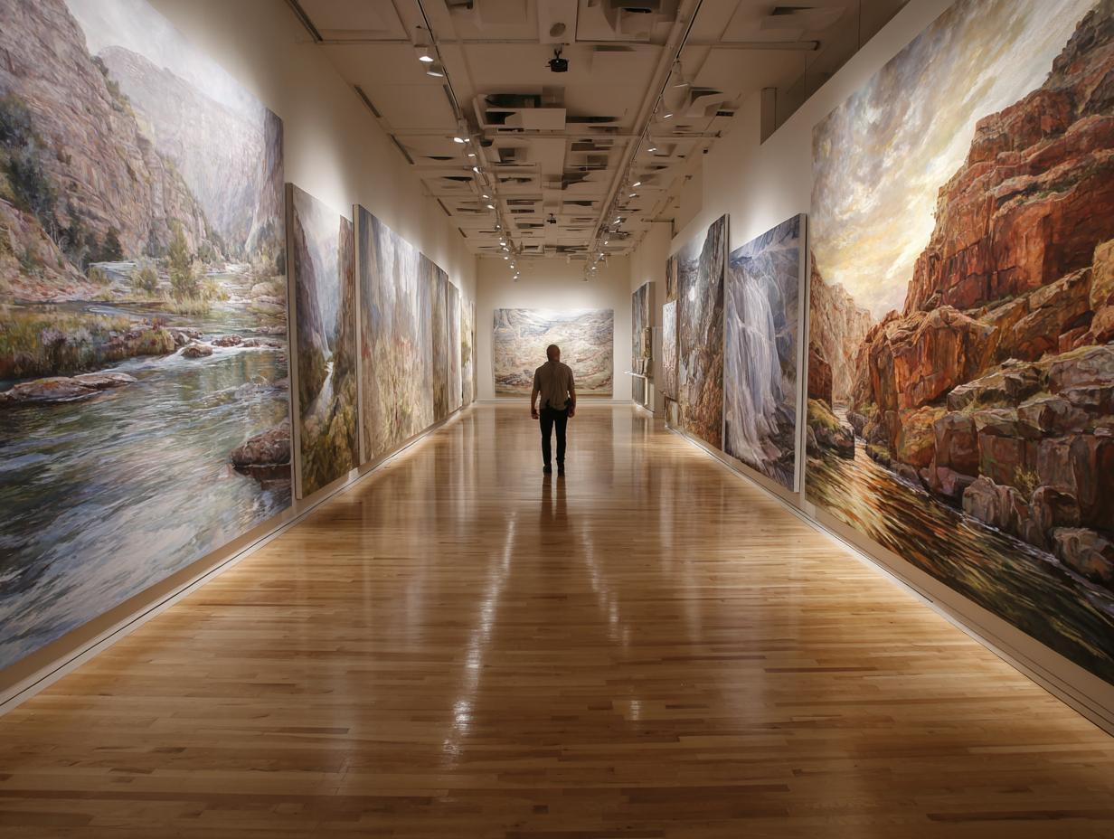 Obraz malarski - Abstrakcja Emocjonalna autorstwa Anny Kowalskiej, akryl na płótnie