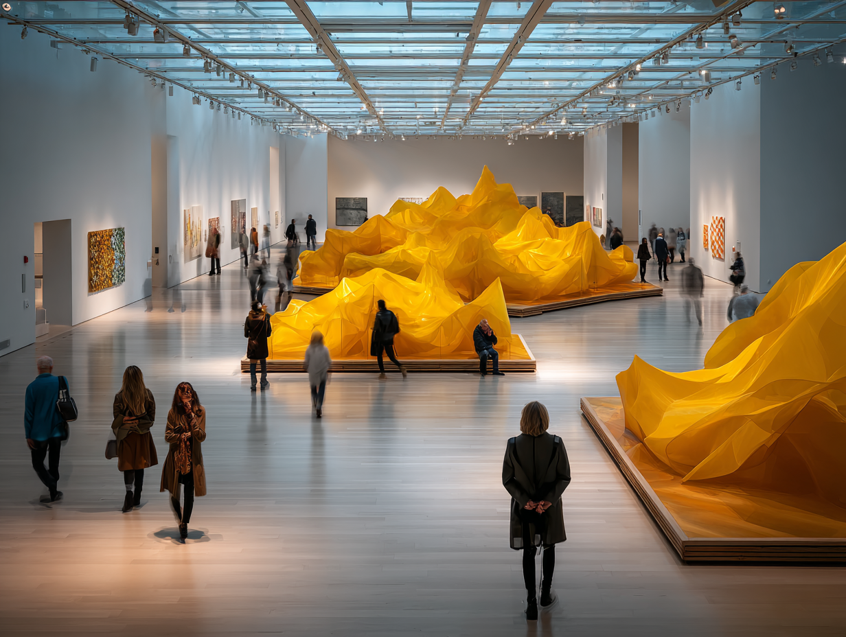 Wystawa instalacji artystycznych Formy Natury w galerii nodocuhud.com